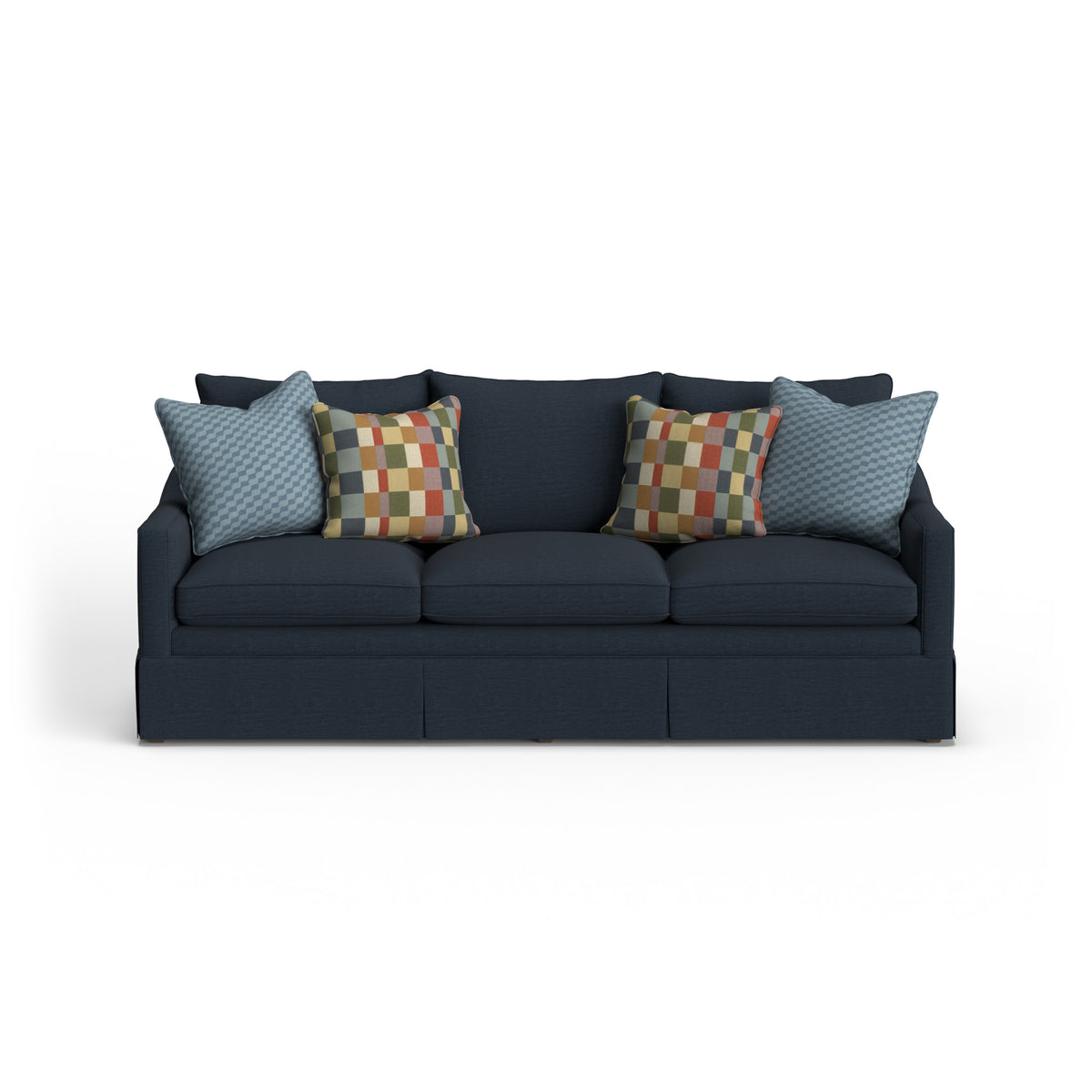 Eleanora Fabric Skirted Sofa
