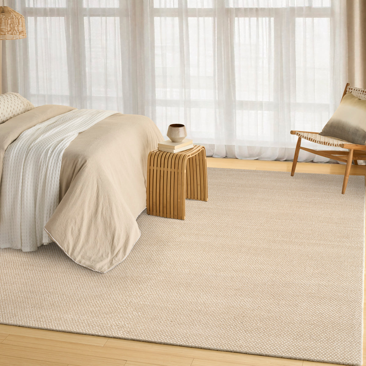 Pure Rows ROW01 Ivory Taupe Rug