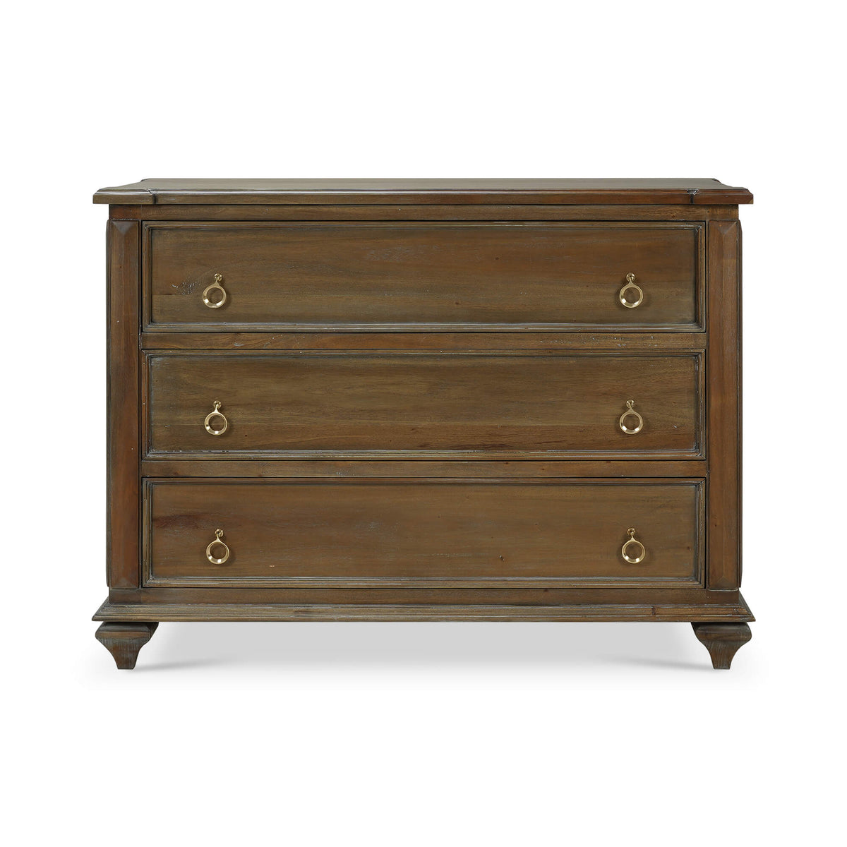 Soho 3 Drawer Dresser in Straw Wash