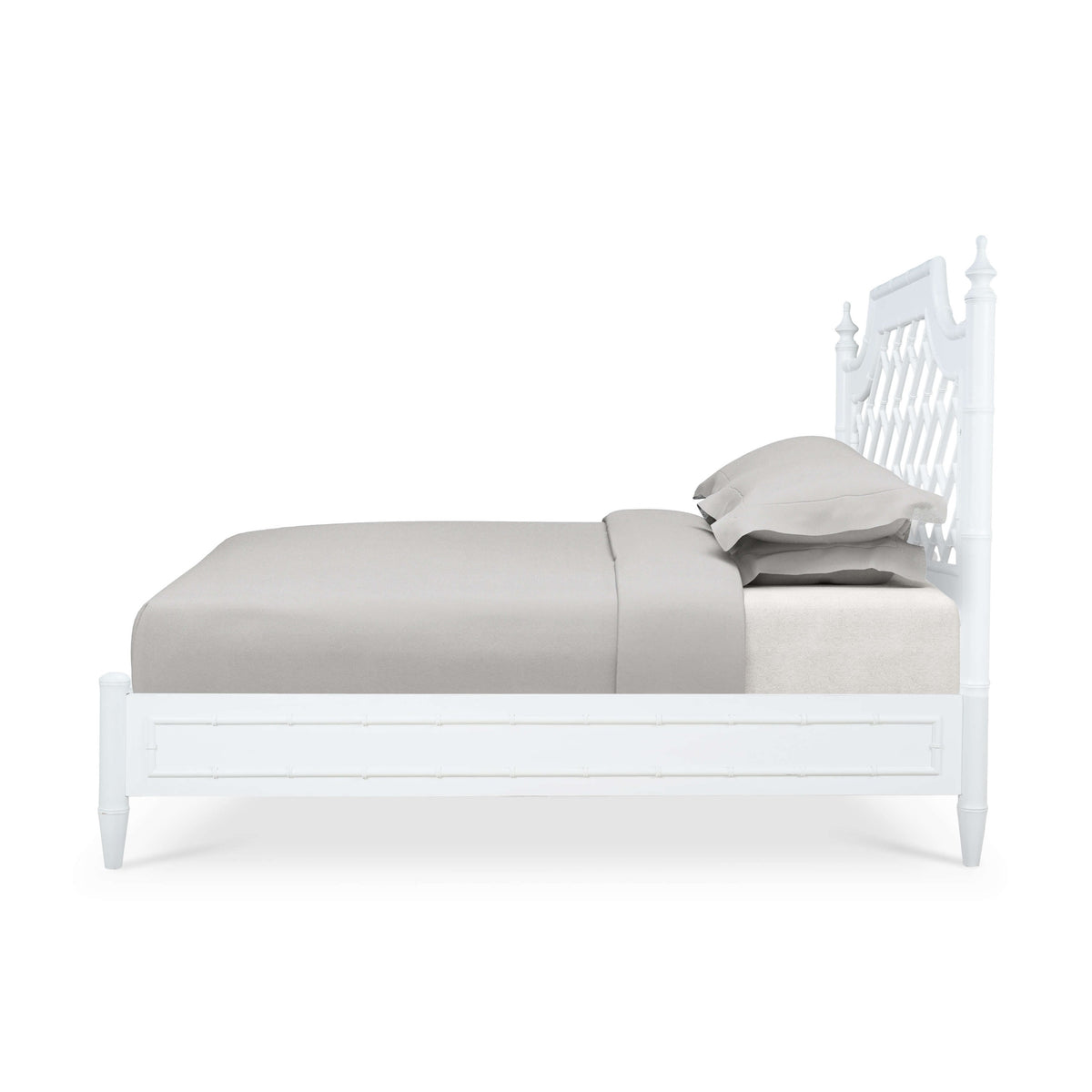 Chelsea Bed Queen in Architectural White