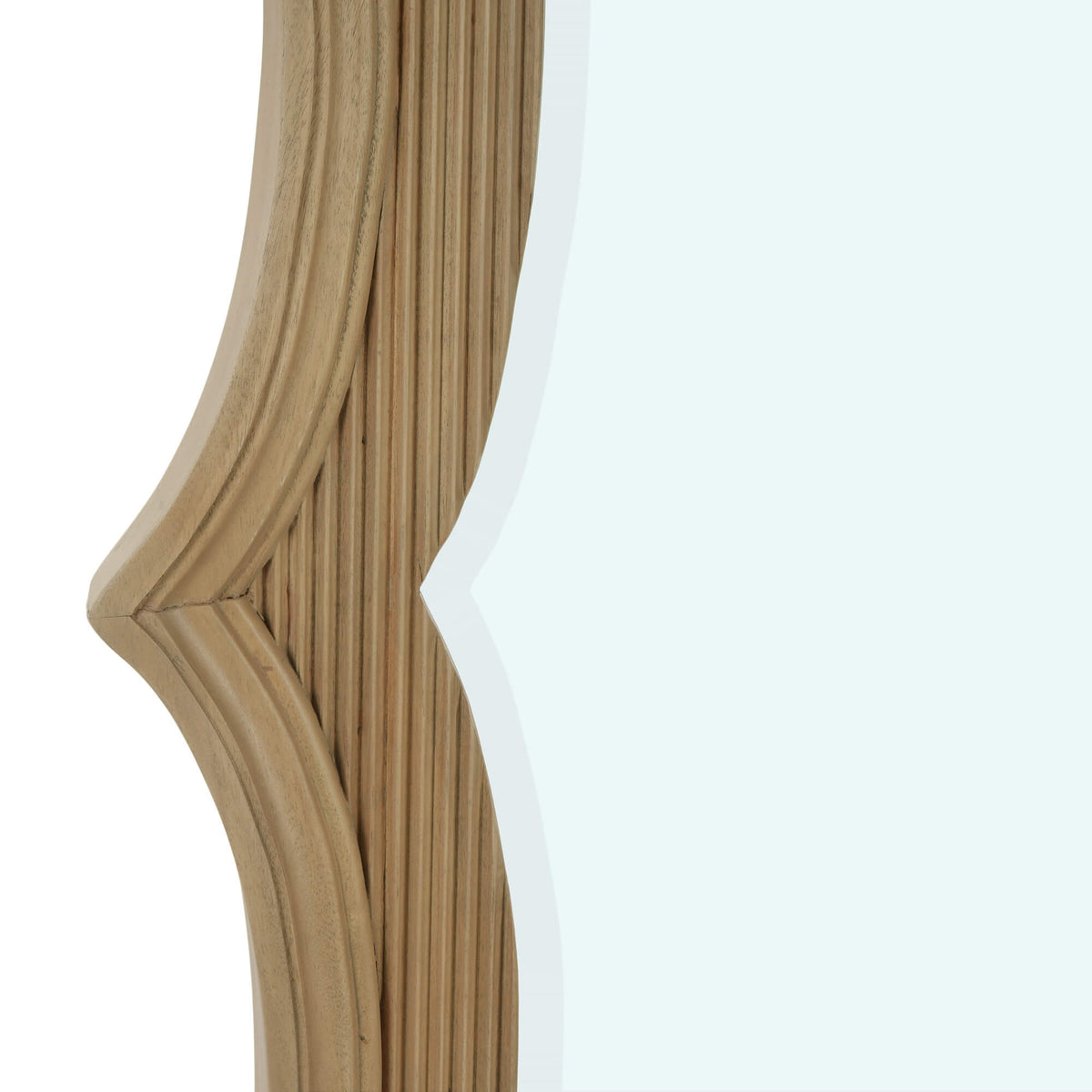 Brighton Standing Mirror in Fruitwood