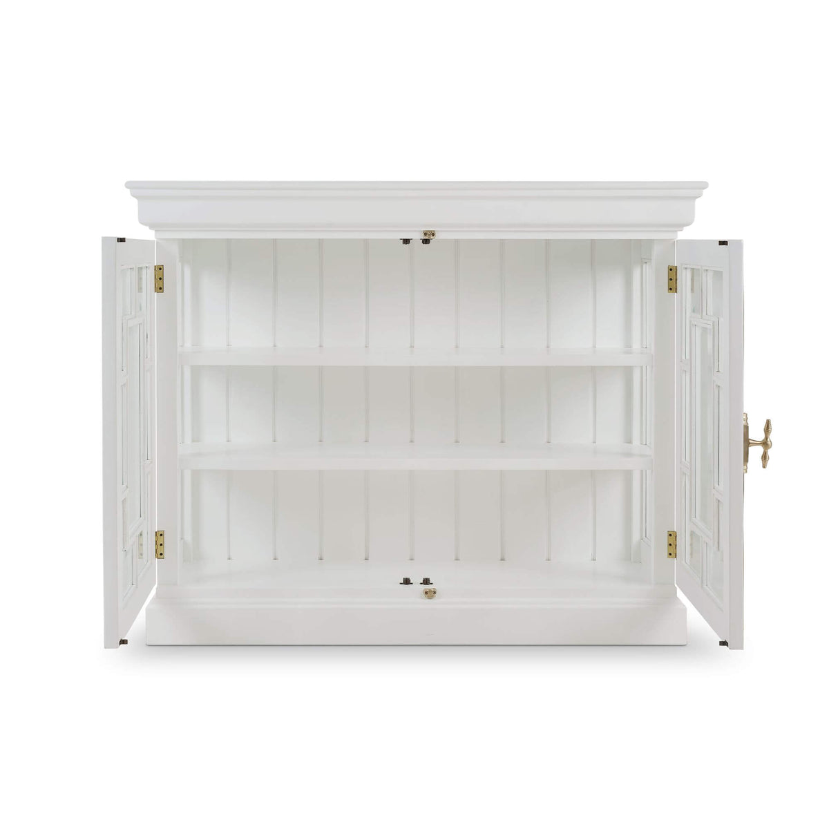 Bruges 2 Door Credenza in True White