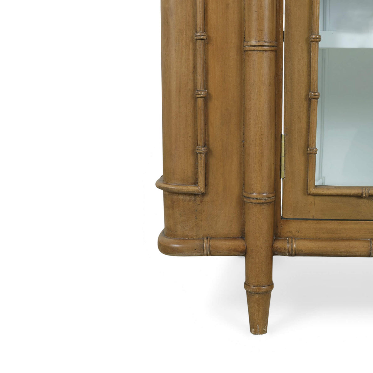 Hurlingham 2 Door Cabinet in Antique French Oak w/ True White Interior