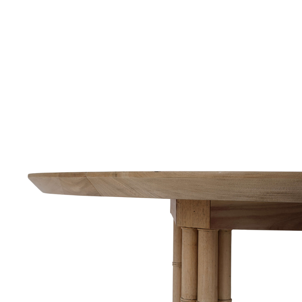 Farringdon Round Dining Table 60'' In Fruitwood