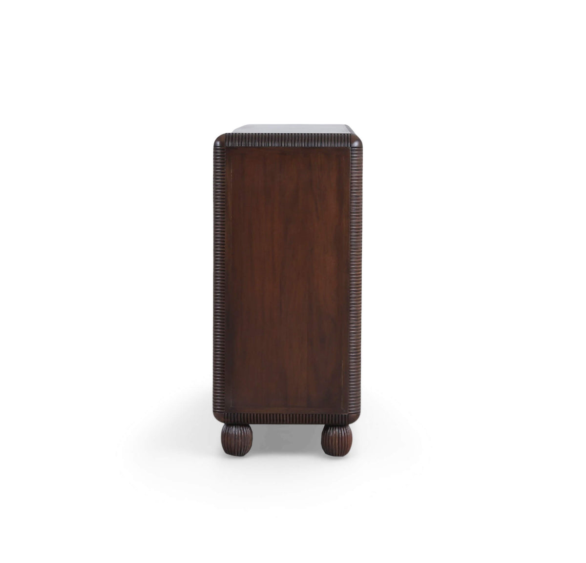 Toulouse Sideboard in Matt Teak Brown w/ Putty Interior