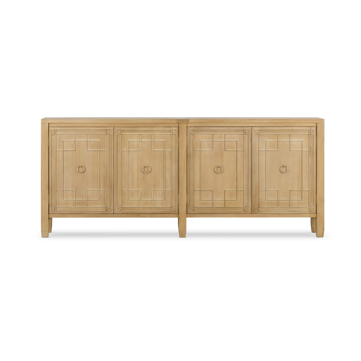 Knightsbridge Long Narrow Sideboard in Fruitwood