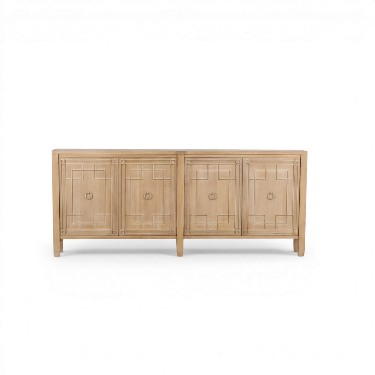 Knightsbridge Long Narrow Sideboard in Fruitwood