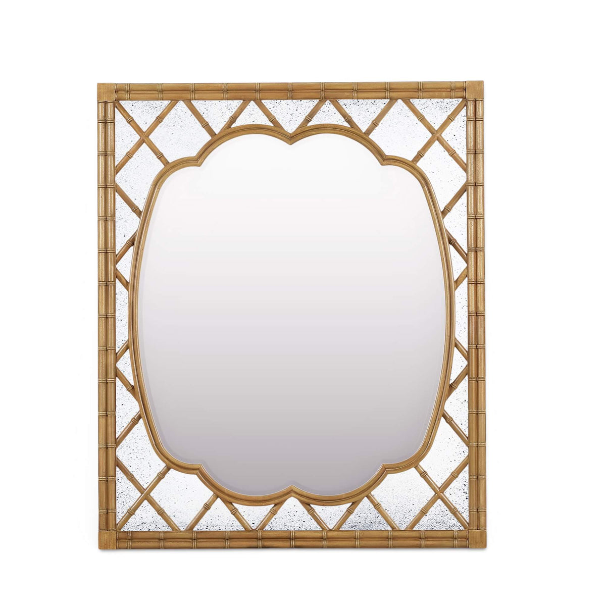 Biarritz Mirror in Antique French Oak