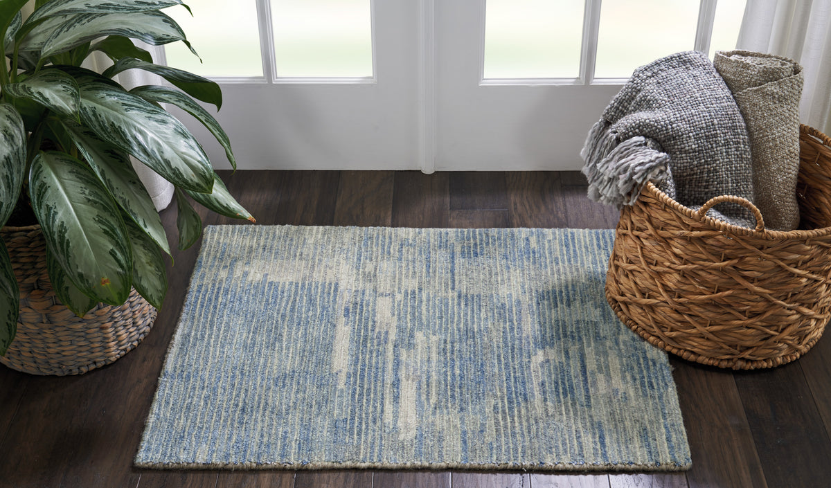 Ellora ELL01 Blue Rug