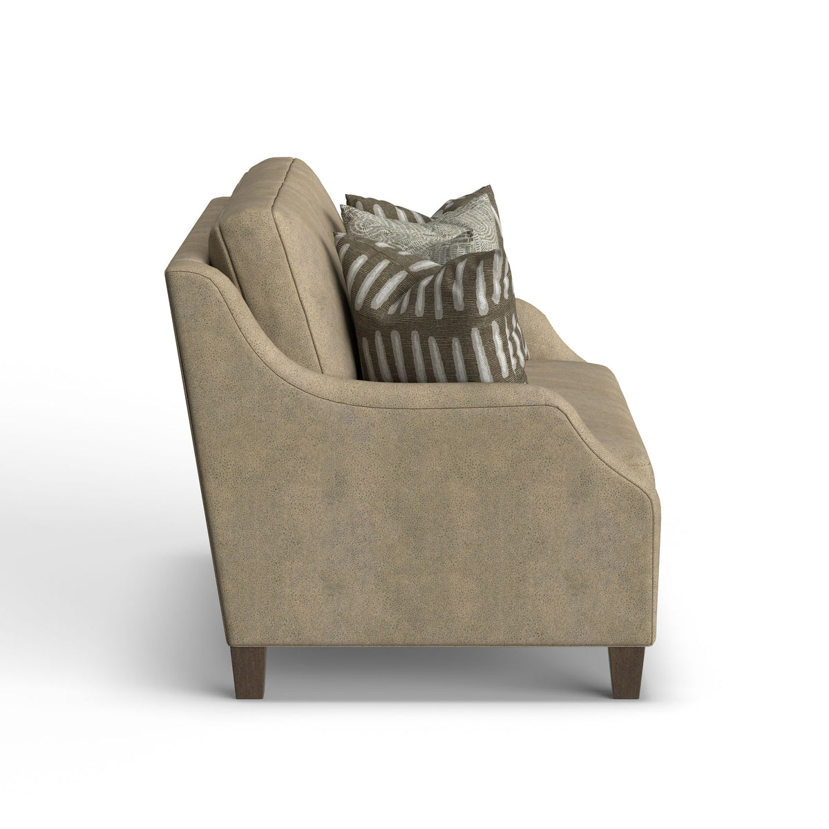 Gianna Fabric Bench Loveseat