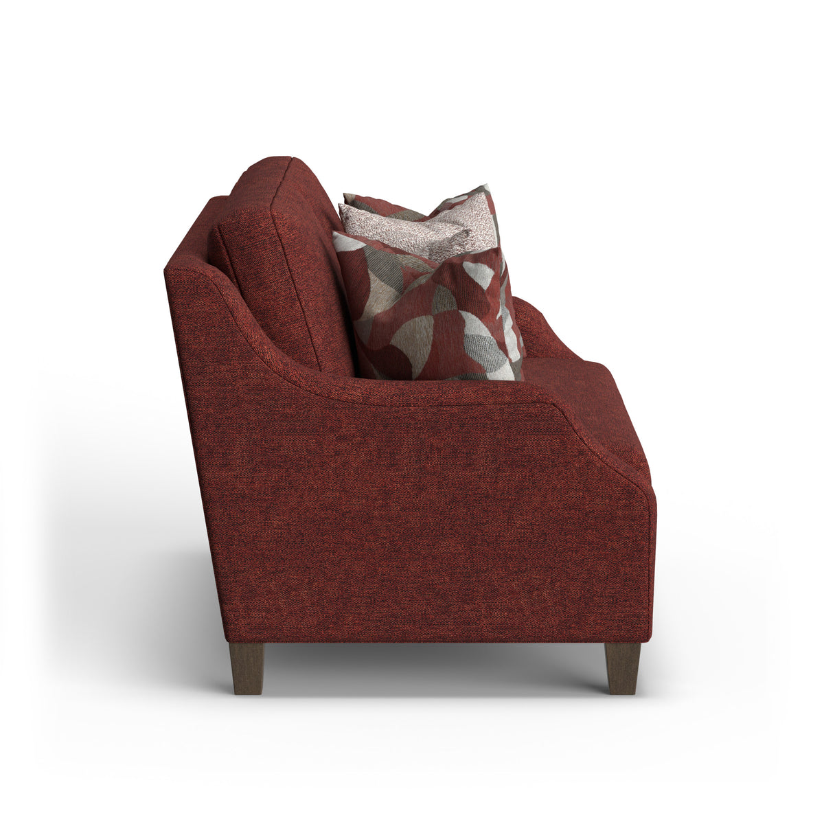 Gianna Fabric Bench Loveseat