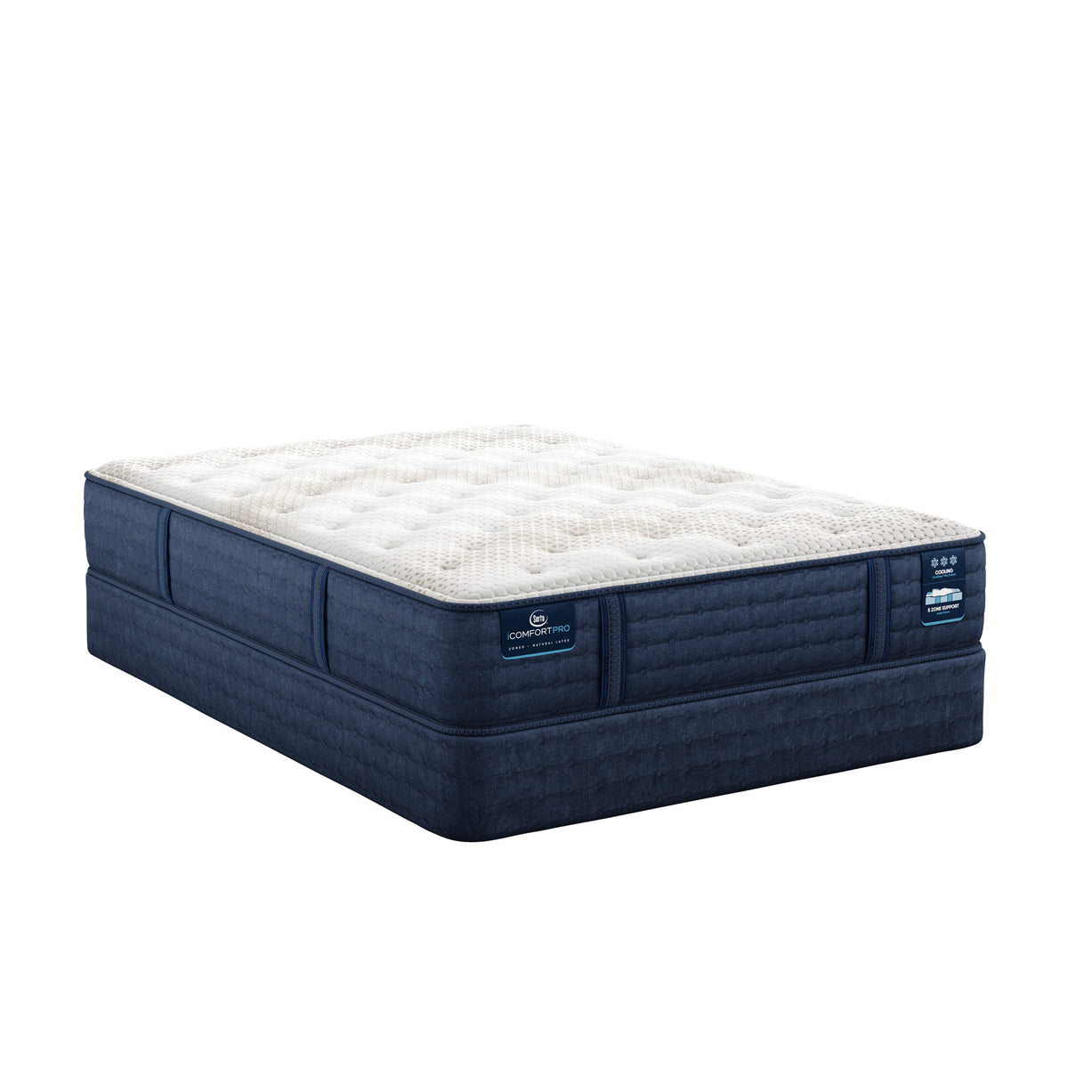 iComfortPro Chelsea 12" Latex Foam Medium Mattress