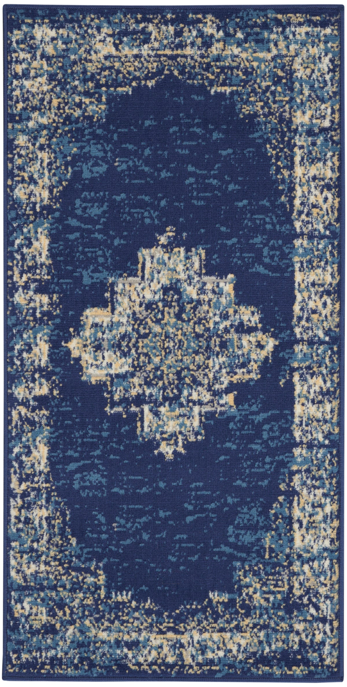 Grafix GRF14 Navy Blue Rug