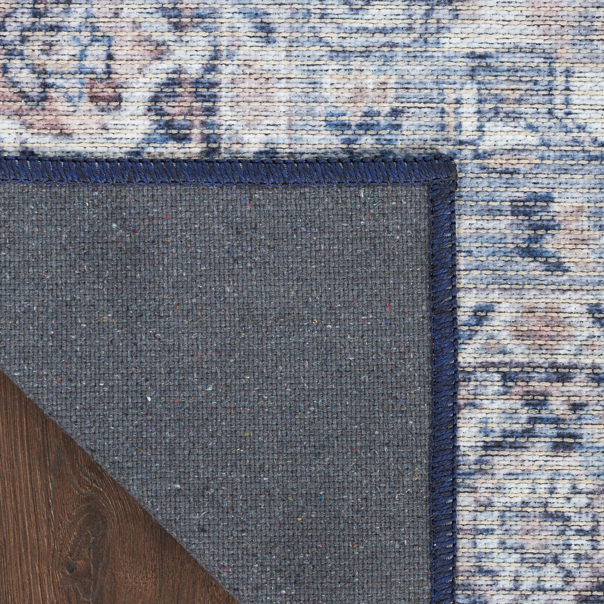 New Concept Washables SR101 Ivory Navy Rug