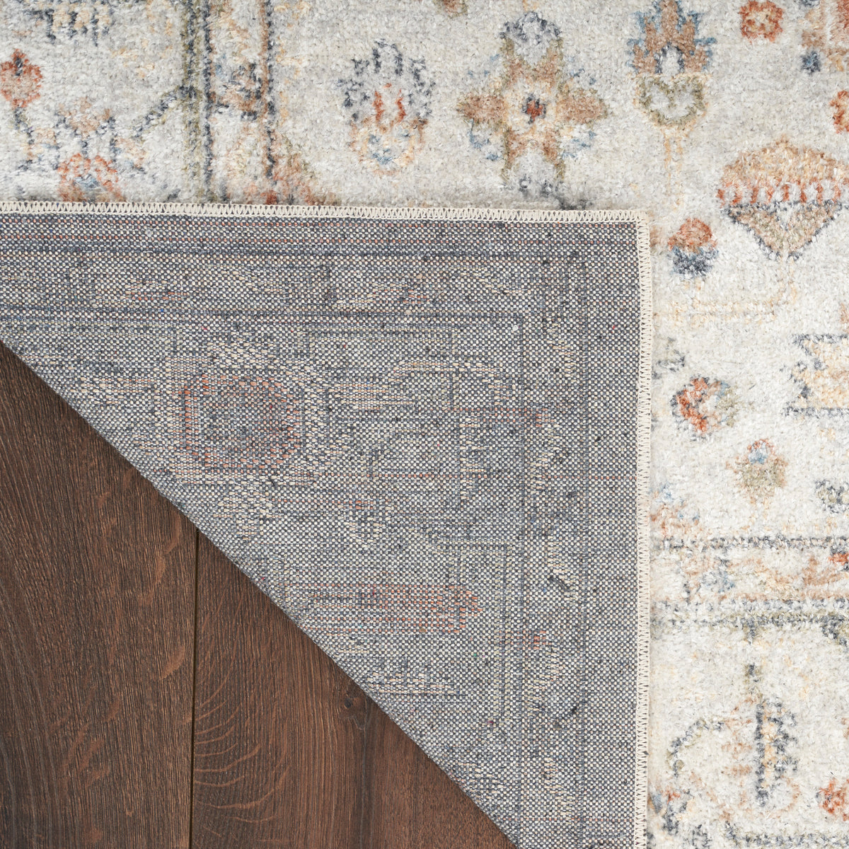 Astra Machine Washable ASW11 Grey Multicolor Rug