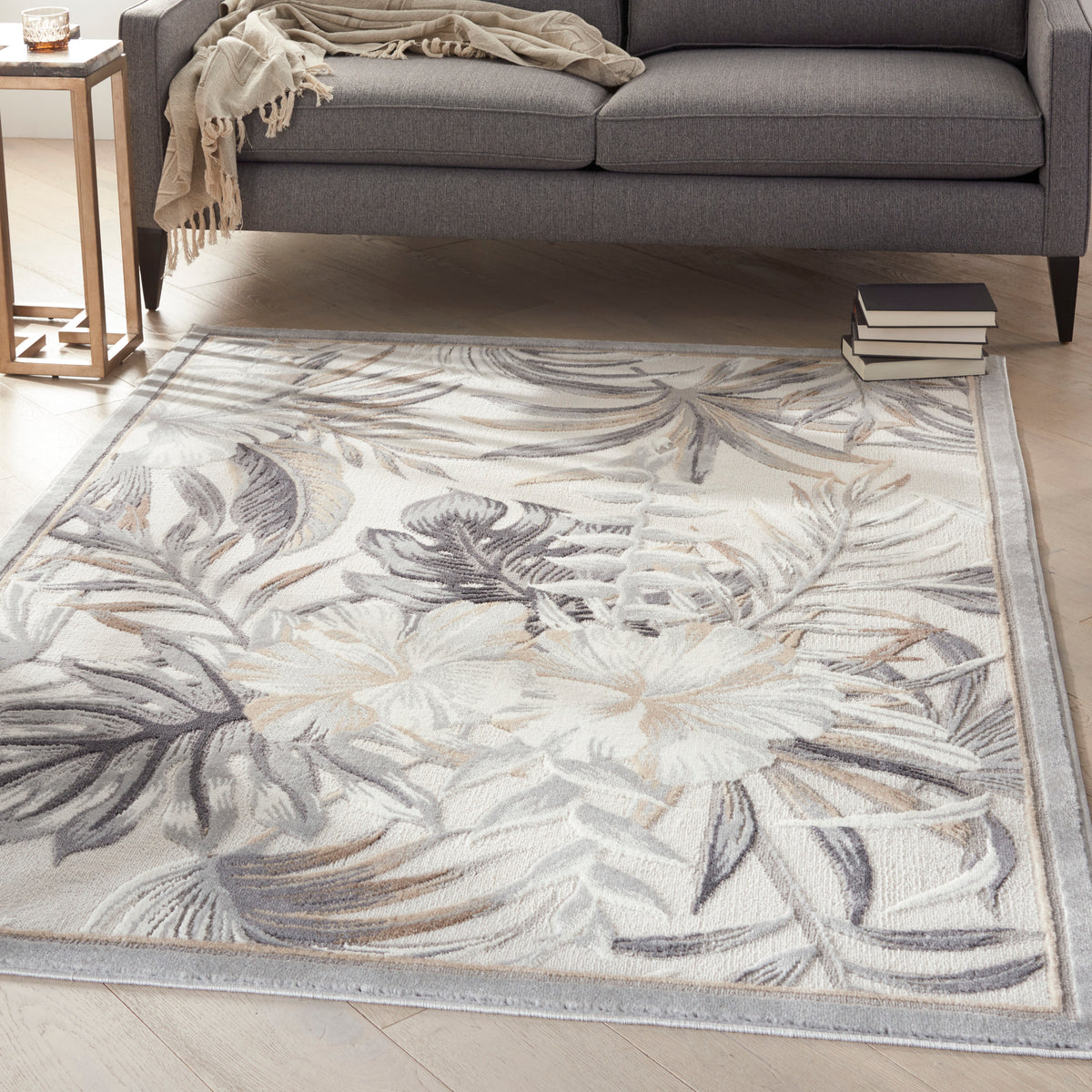 Seaside SDS02 Ivory Grey Rug