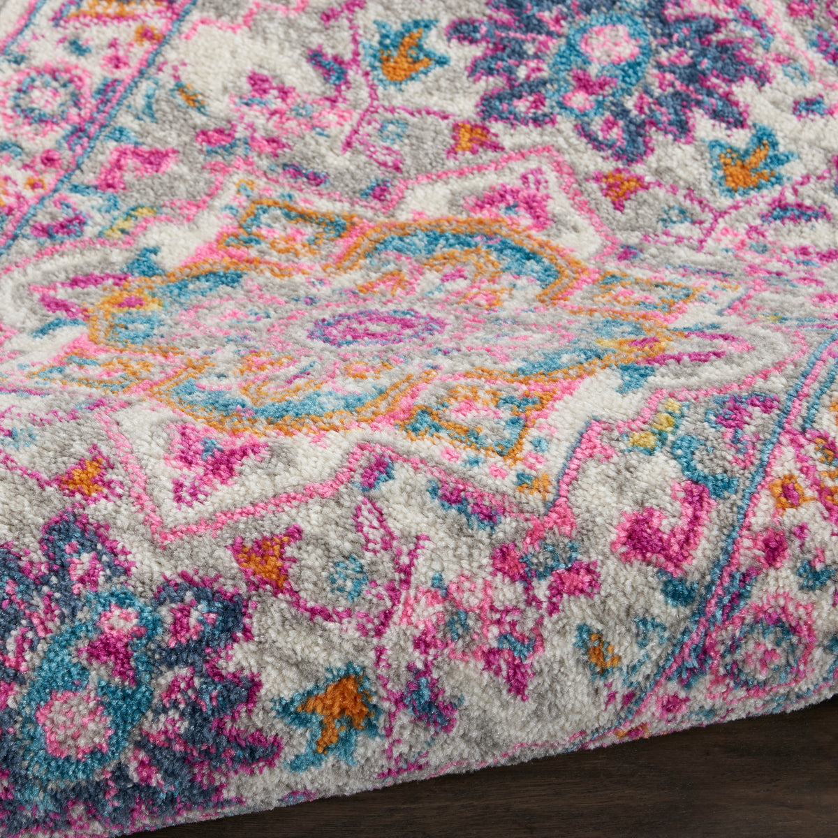 Passion PSN20 Light Grey Pink Rug
