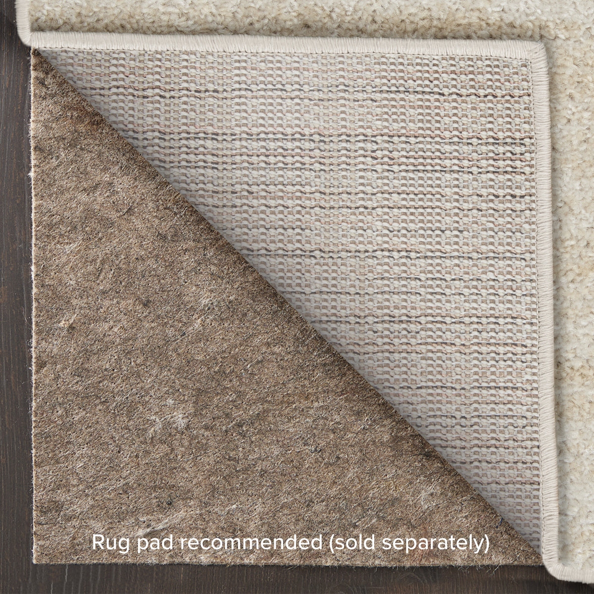 Nourison Essentials NRE01 Ivory Beige Rug