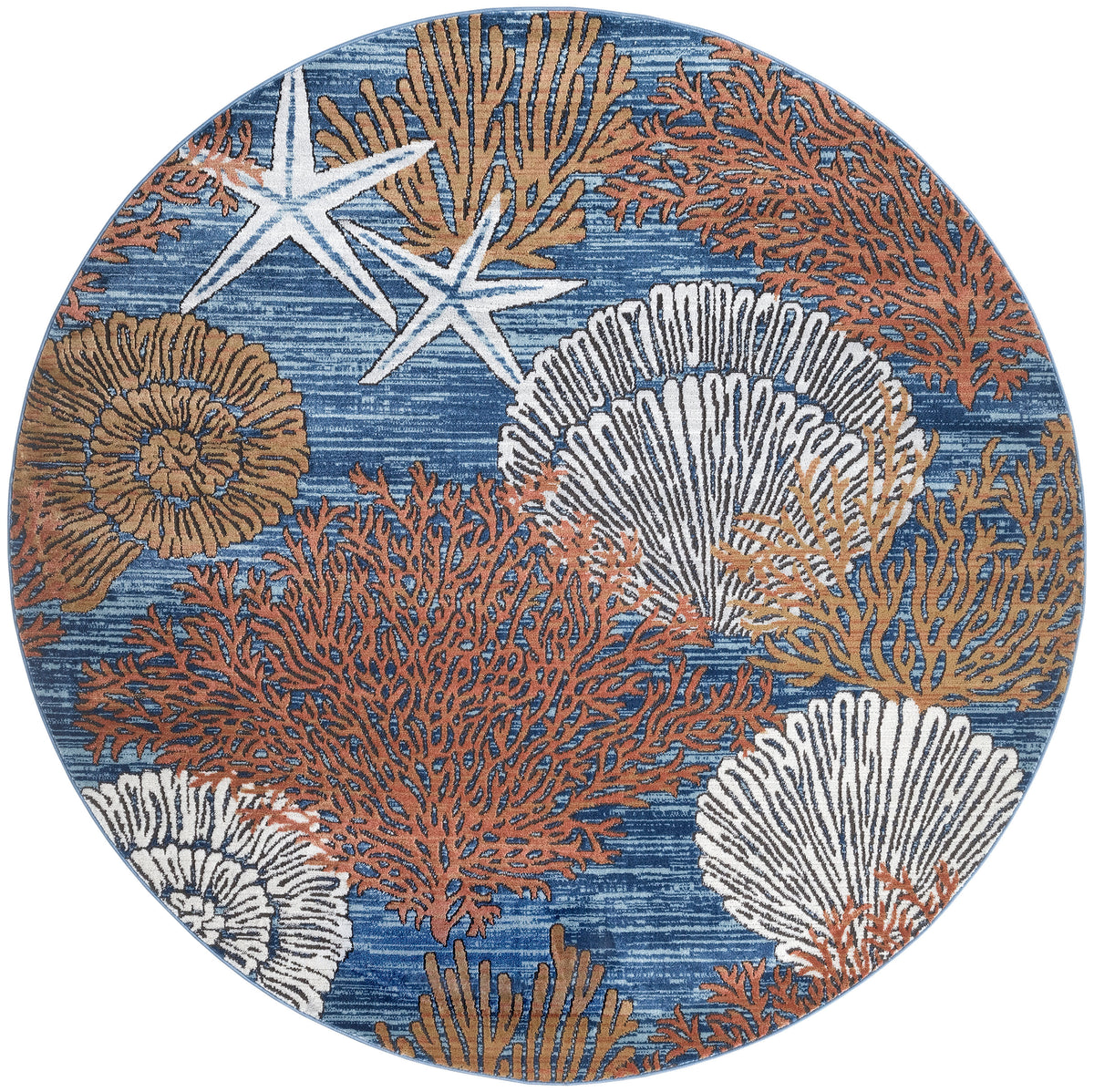 Seaside SDS04 Blue Multicolor Rug