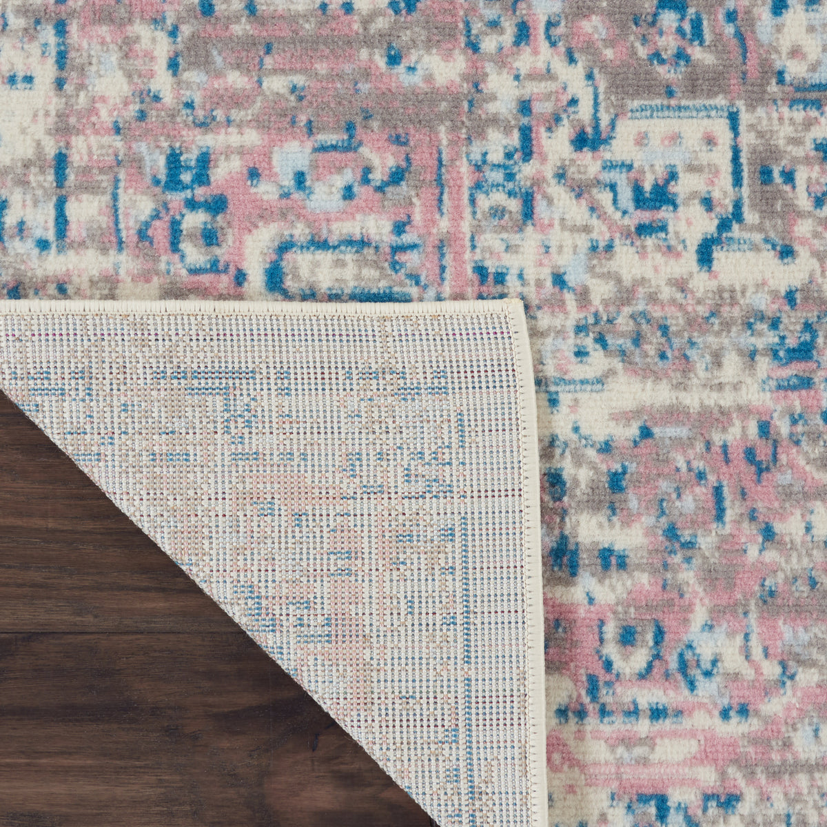 Grafix GRF14 Ivory Pink Rug