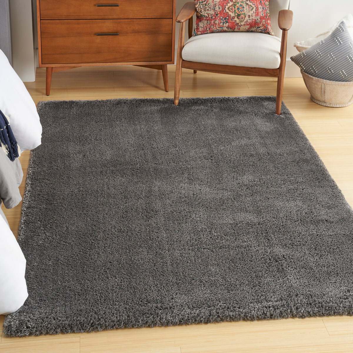 Dreamy Shag DRS05 Grey Rug
