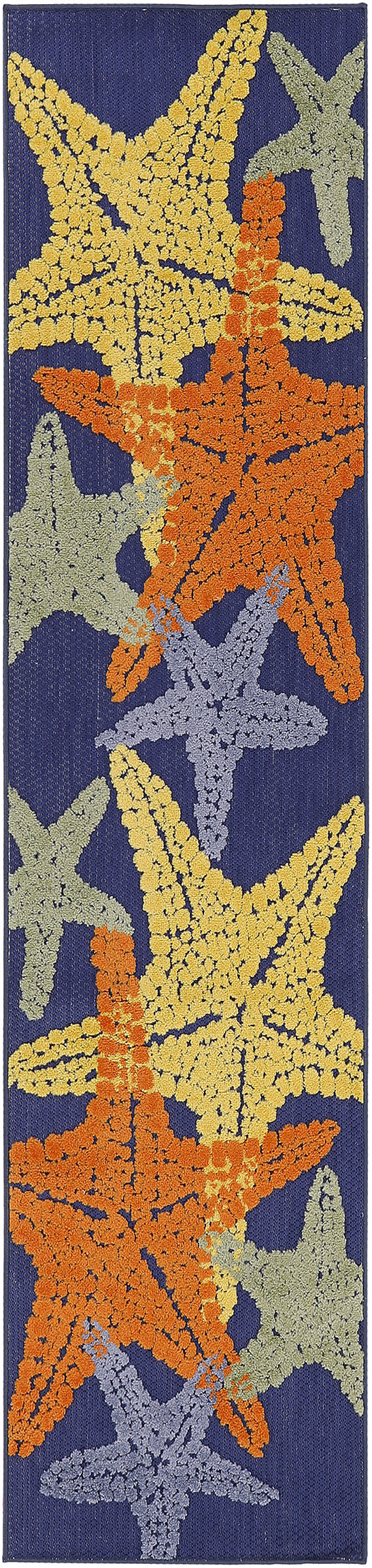 Aloha ALH28 Blue Multicolor Rug