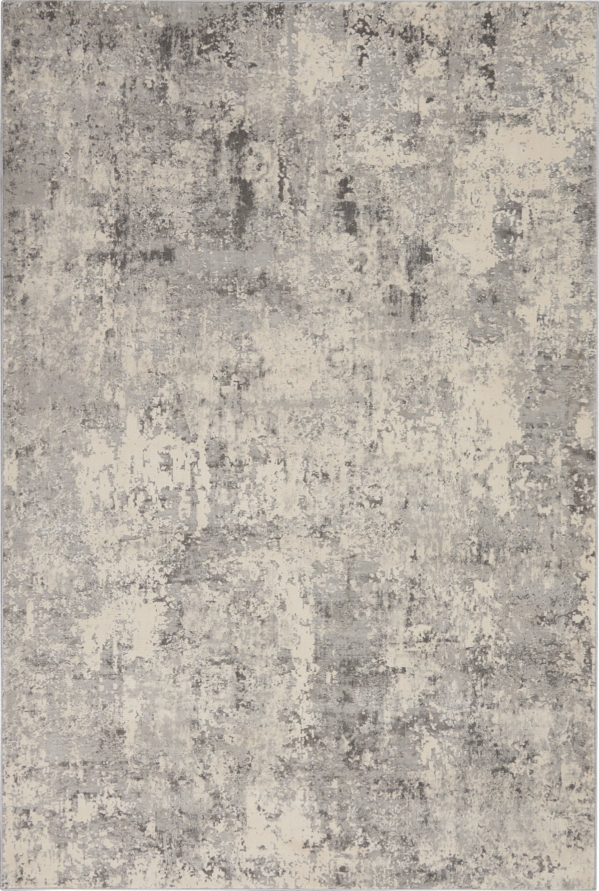 Rustic Textures RUS07 Grey Beige Rug