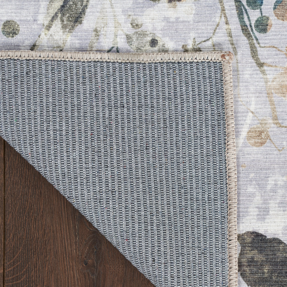 Nourison Washables NWB05 Grey Multicolor Rug
