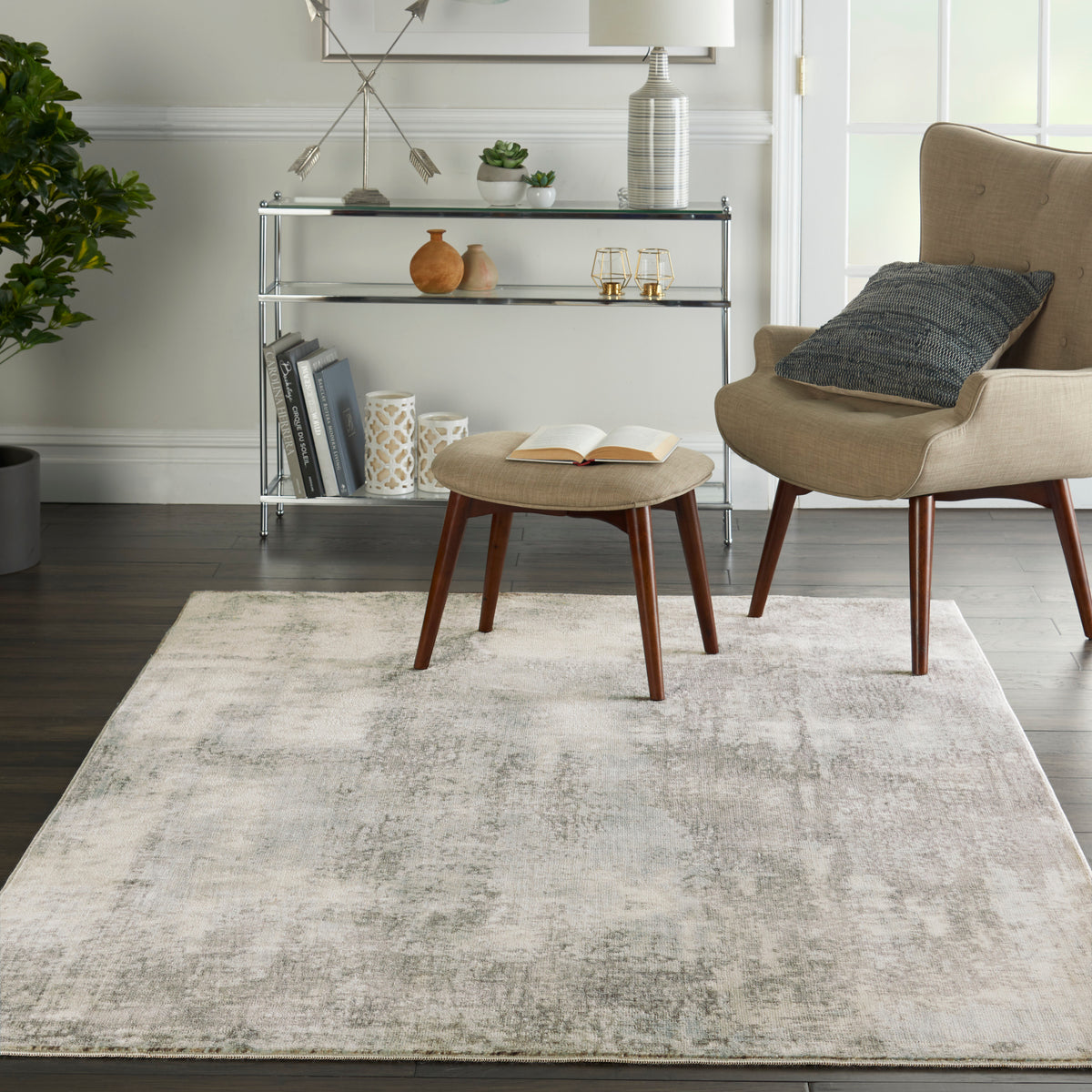 Etchings ETC02 Grey Light Blue Rug