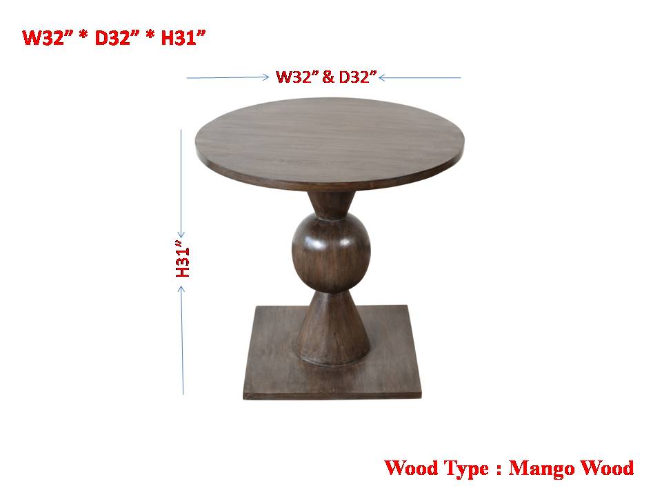 Dakota Accent Table (2PC B+T)