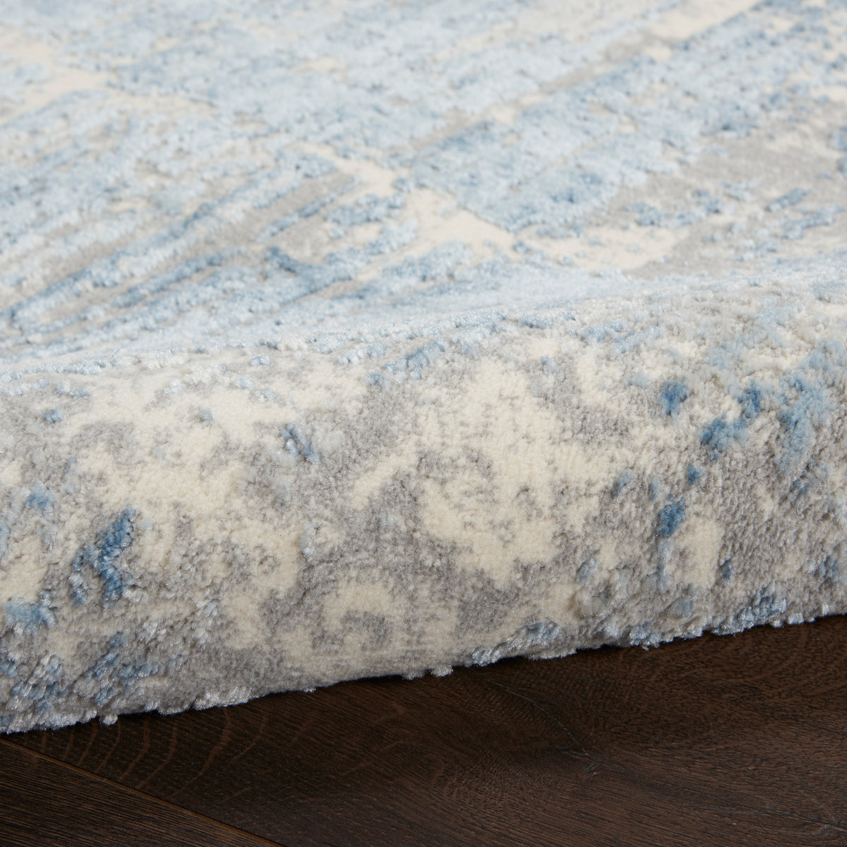 Solace SLA02 Ivory Grey Blue Rug