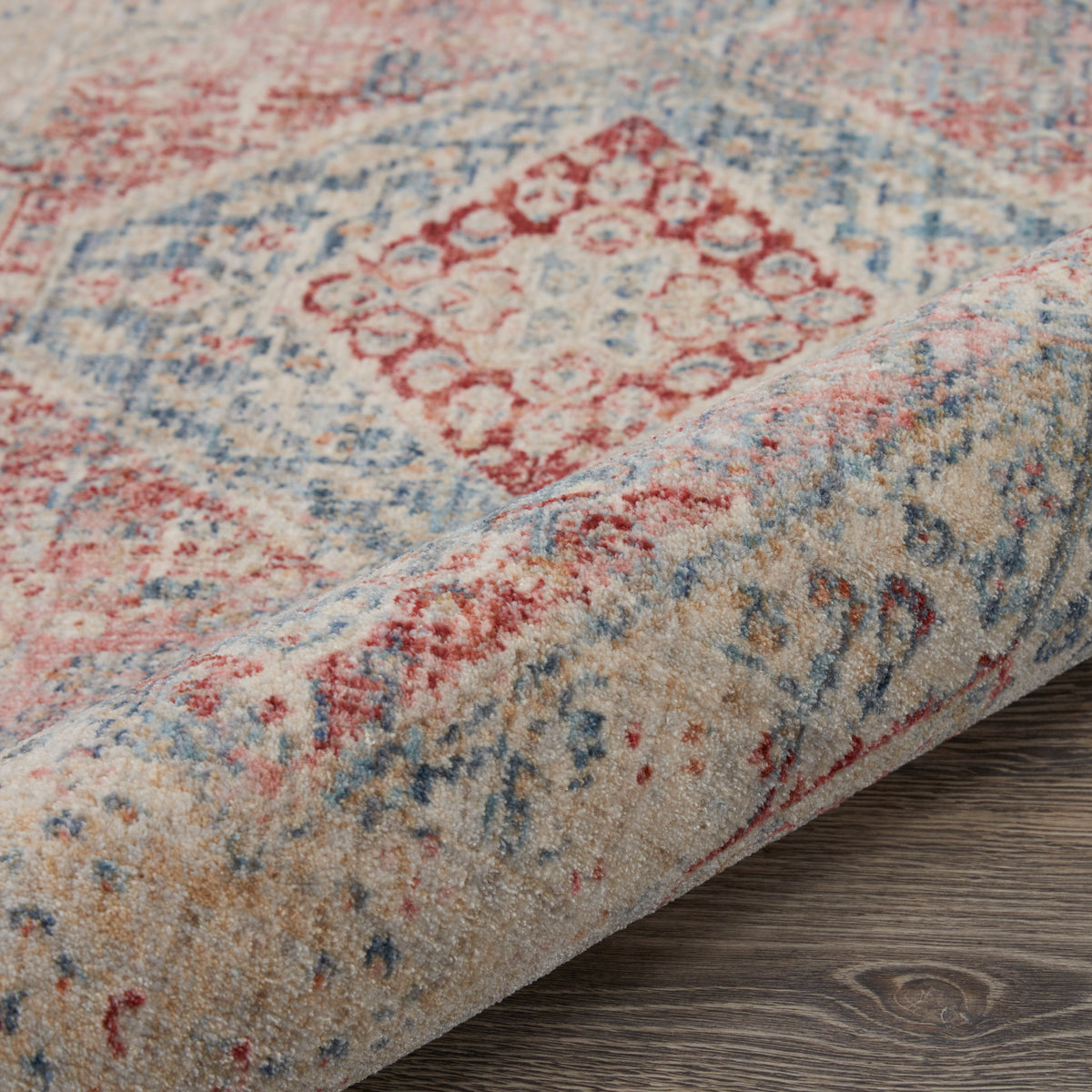 Homestead HMS03 Blue Grey Rug