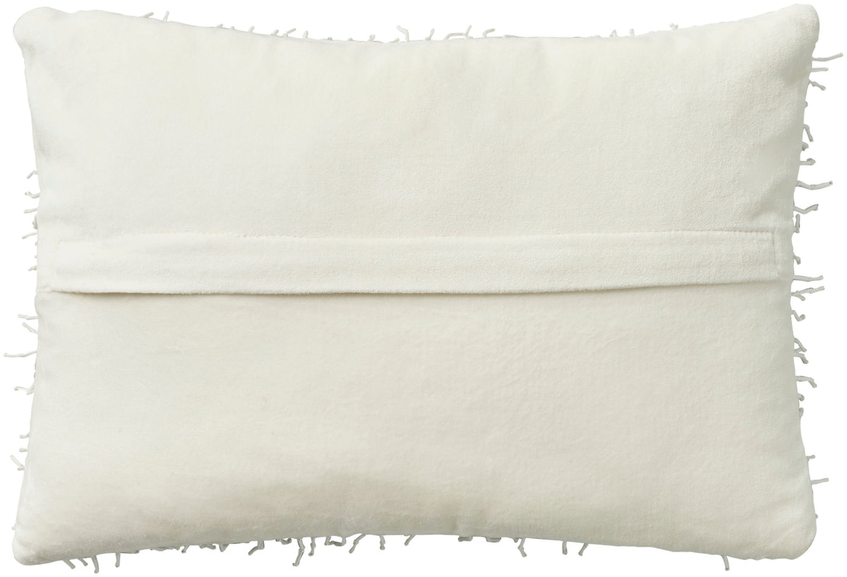 Sofia Z0727 White 10" x 14" Throw Pillows