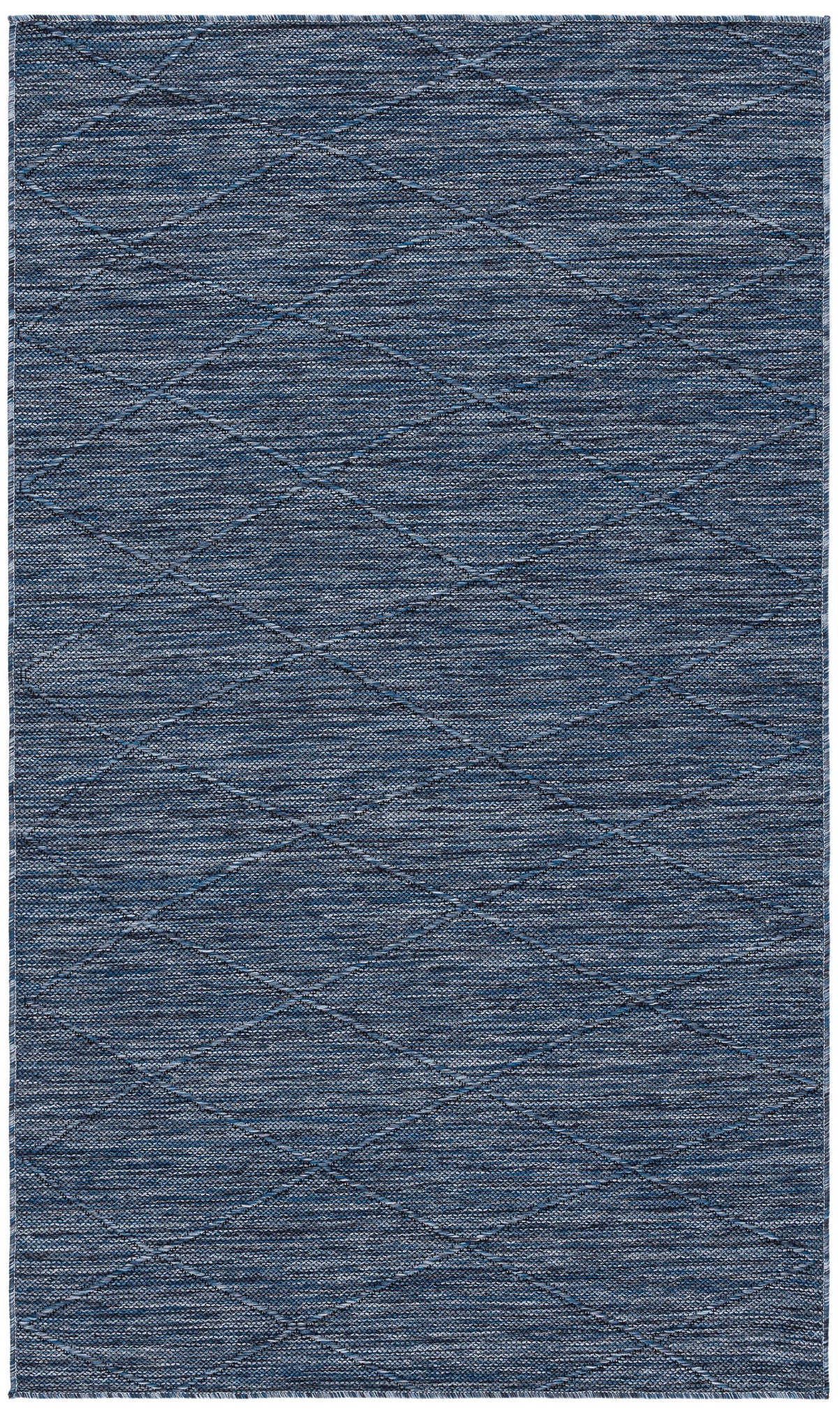 Washable Solutions WSL01 Navy Blue Rug