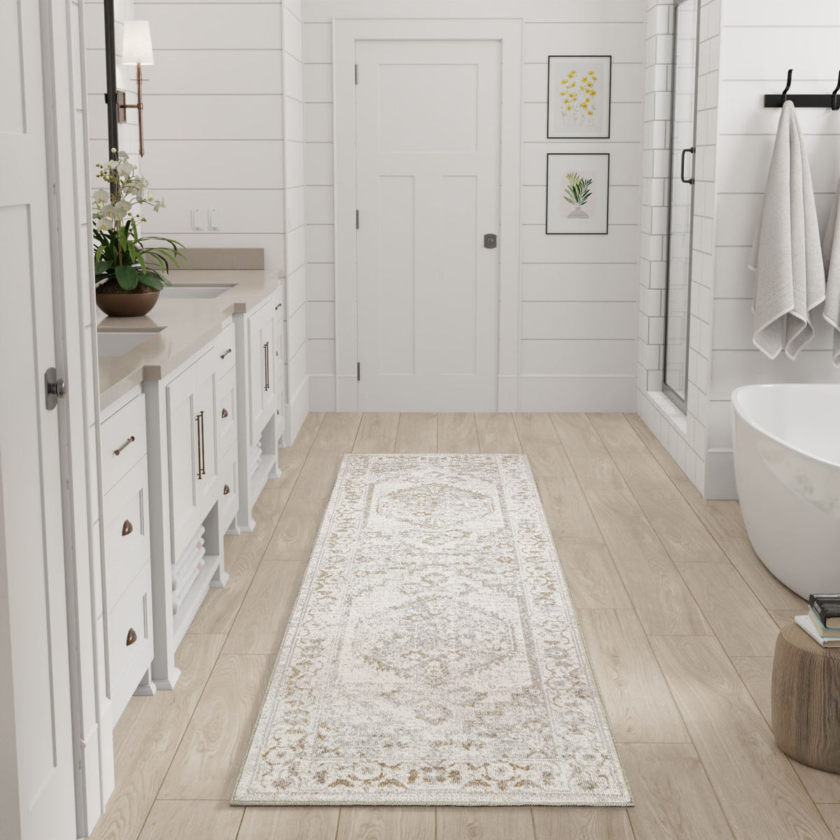 Astra Machine Washable ASW11 Grey Rug