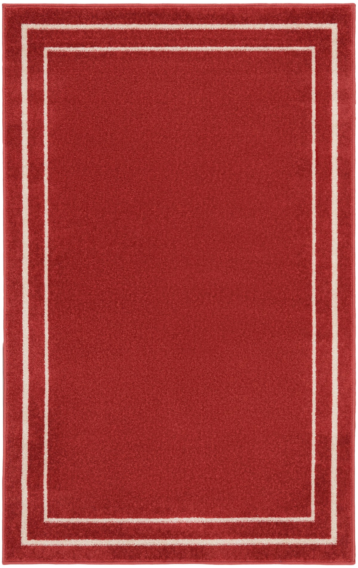 Nourison Essentials NRE02 Brick Ivory Rug