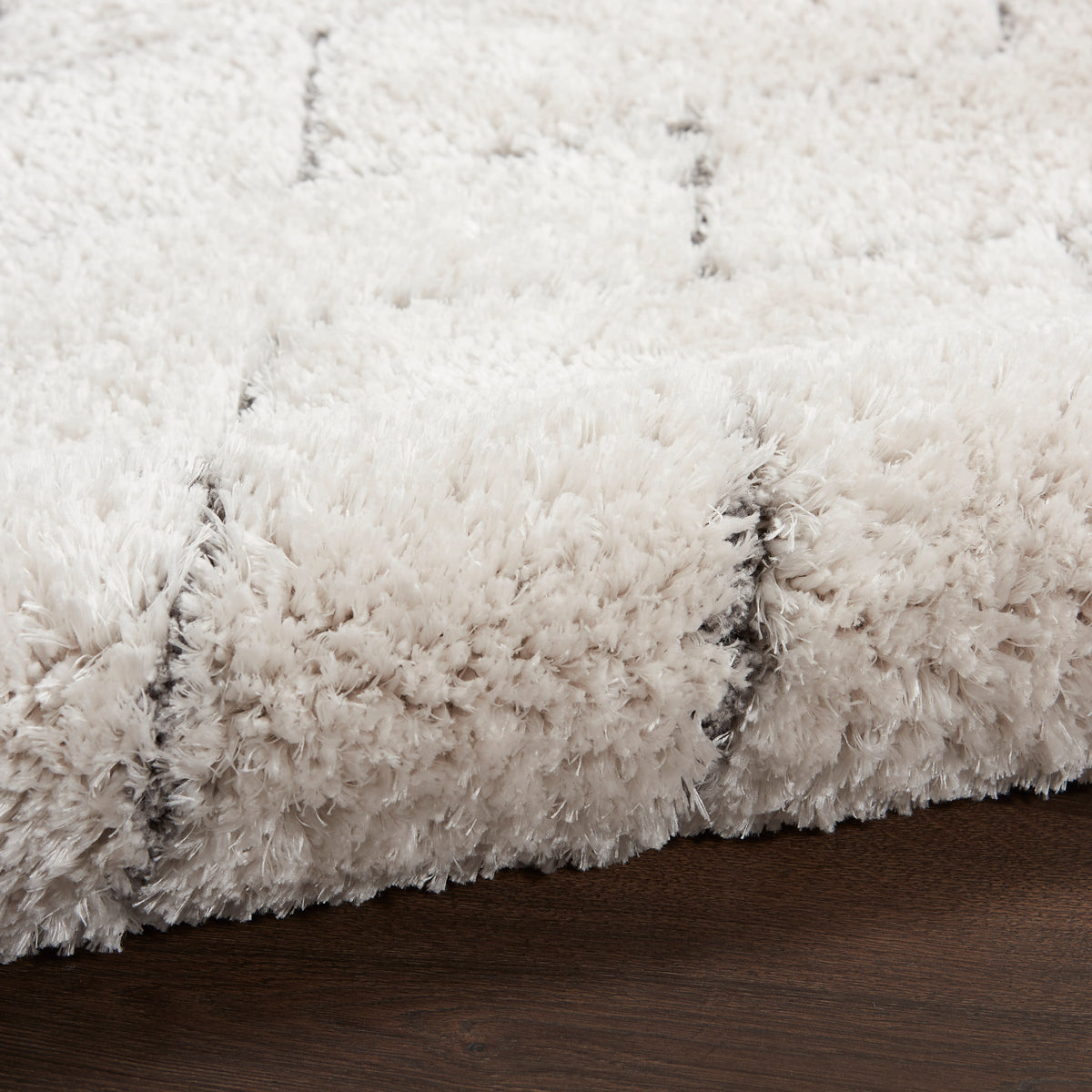 Dreamy Shag DRS03 Ivory Grey Rug