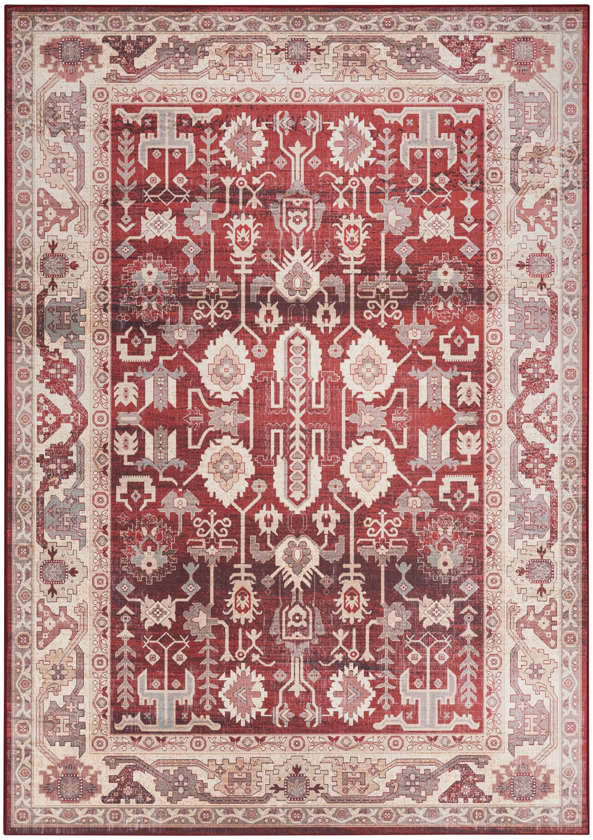 Vintage Home VNH02 Red Rug