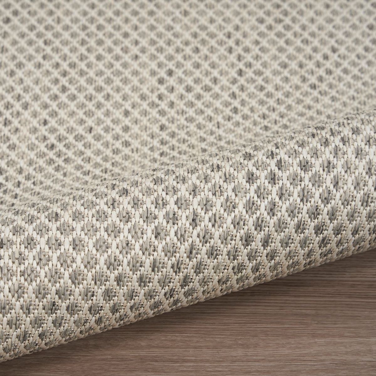 Courtyard COU01 Ivory Silver Rug