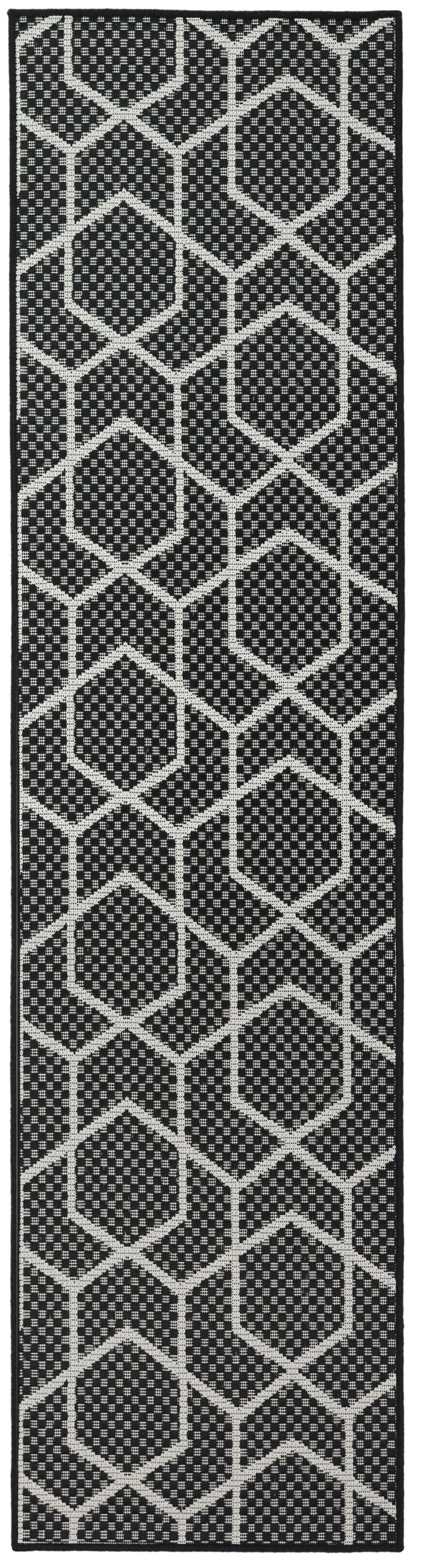 Horizon Indoor/Outdoor HOZ01 Black Rug
