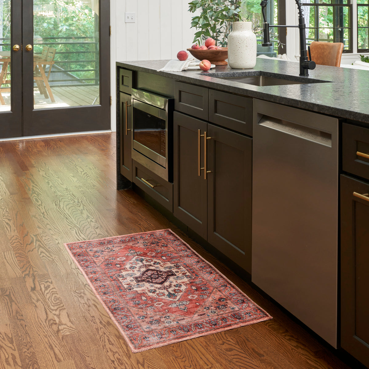 Grand Washables GRW03 Rust Multicolor Rug