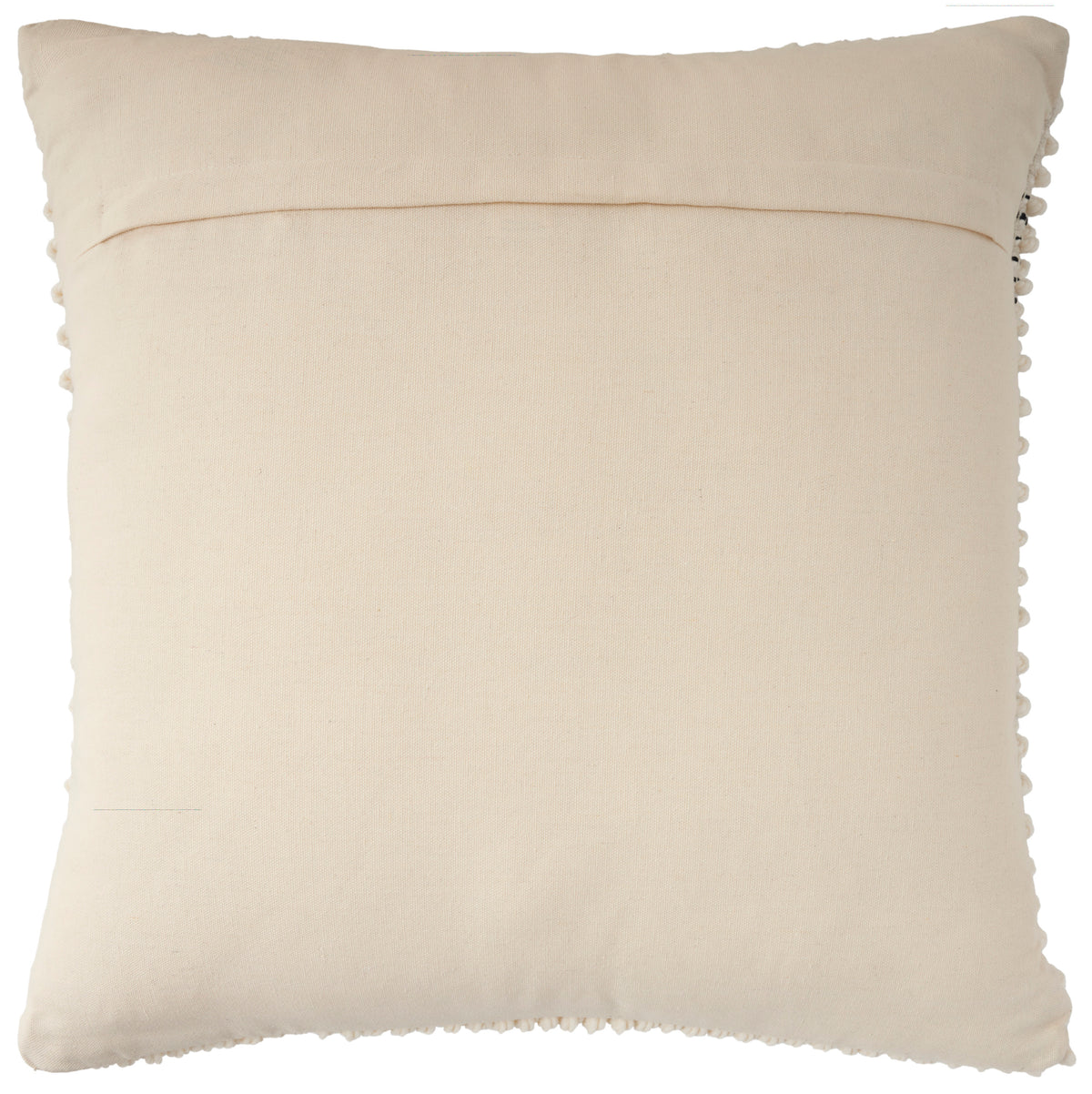 Holiday Pillows DC569 Ivory Black 20" x 20" Throw Pillows