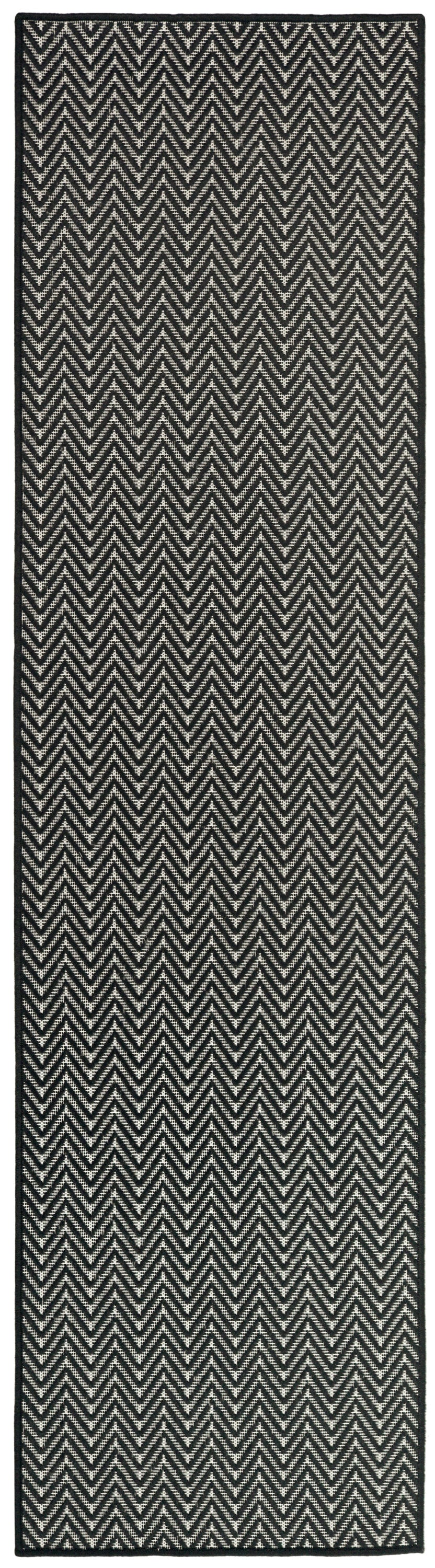 Horizon Indoor/Outdoor HOZ02 Black Rug