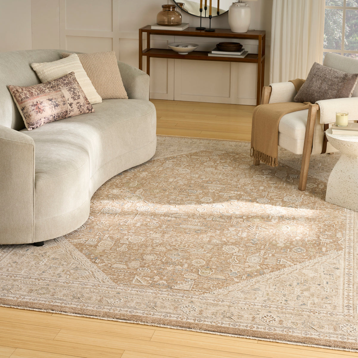 Retreat RET03 Mocha Rug
