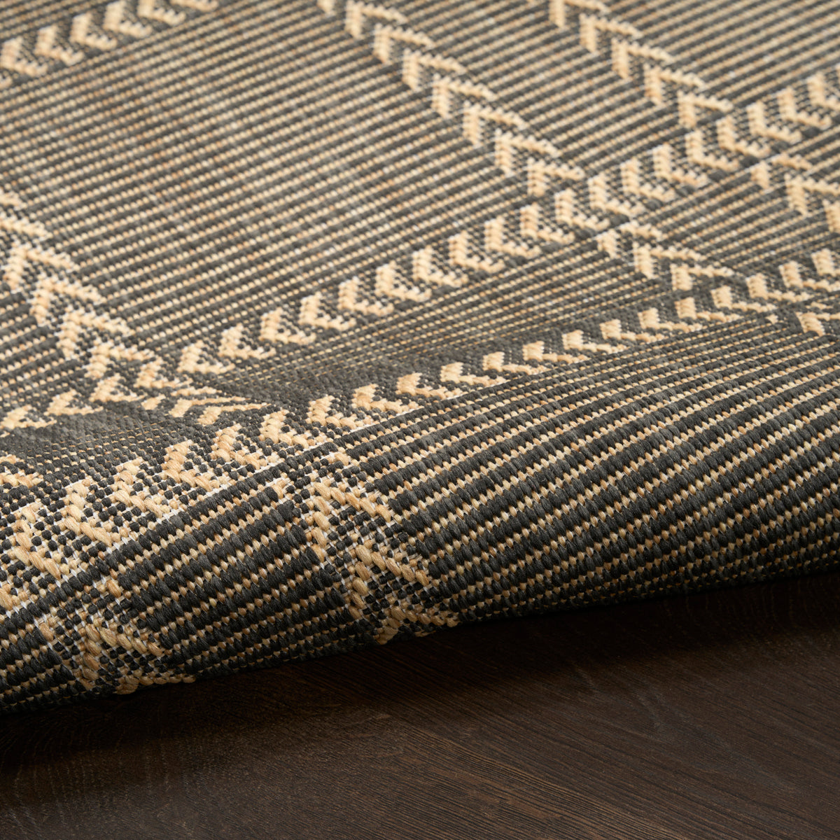 Horizon Indoor/Outdoor HOZ04 Charcoal Rug