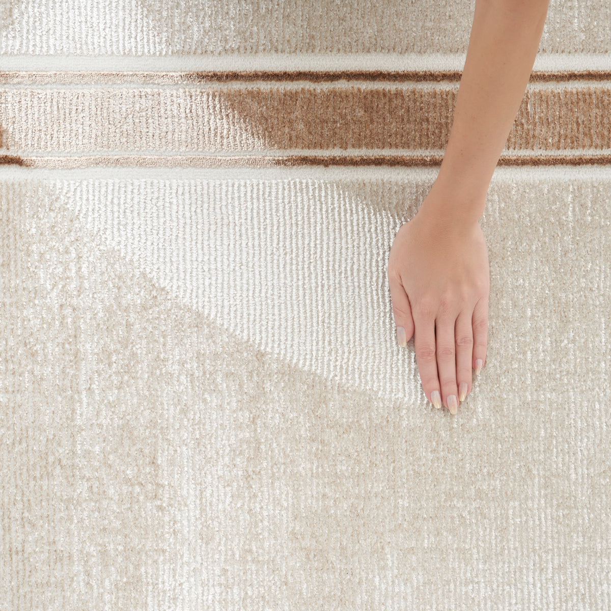 Glitz GLZ08 Ivory Cream Rug