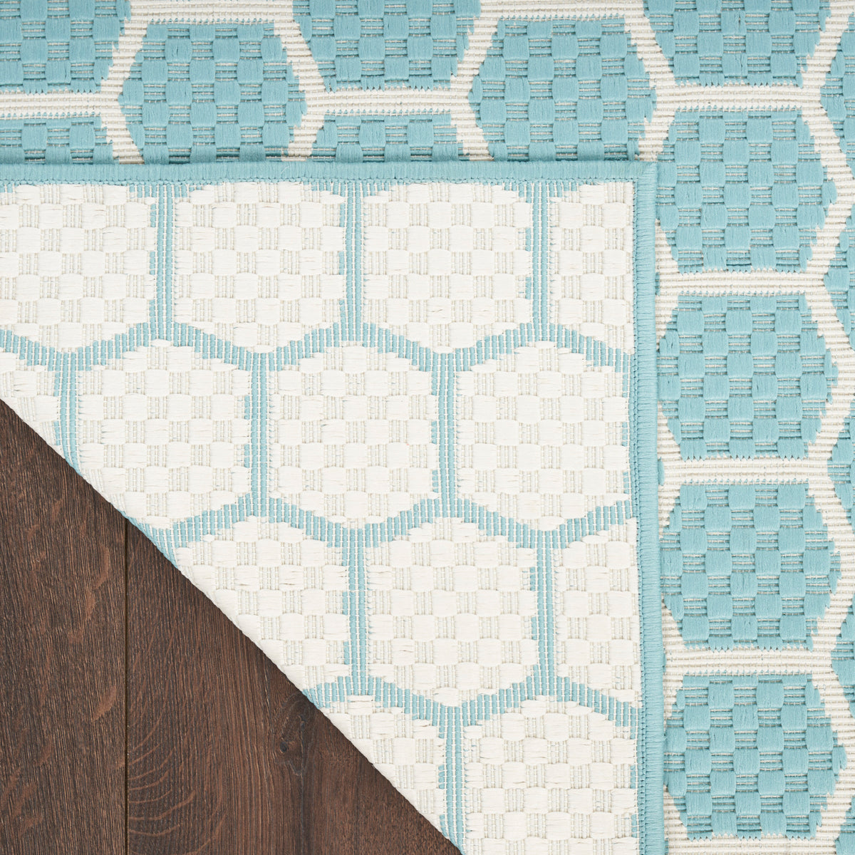 Twist Reversible TWS01 Aqua Rug