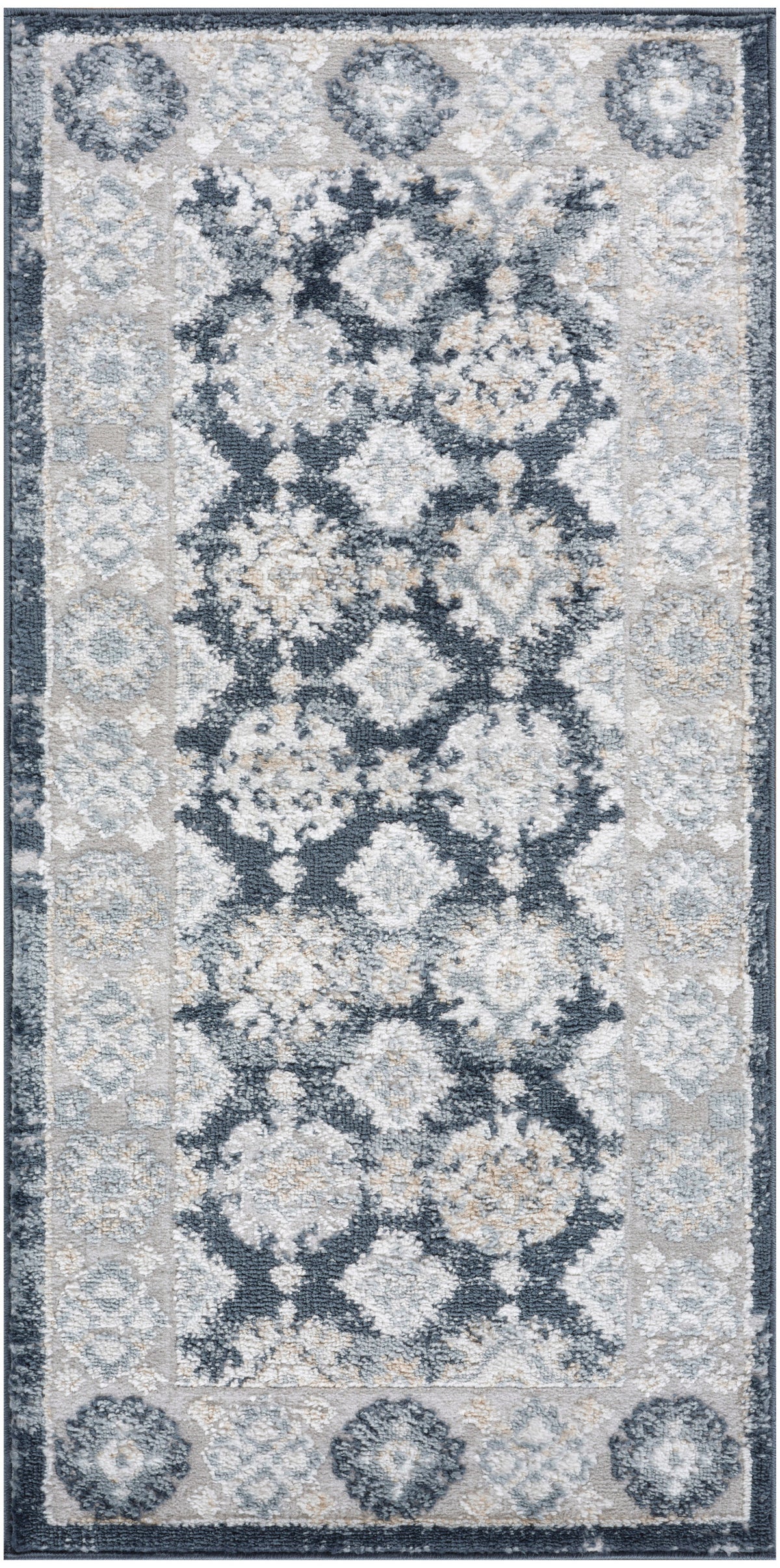 Dekor DEK02 Grey Navy Rug