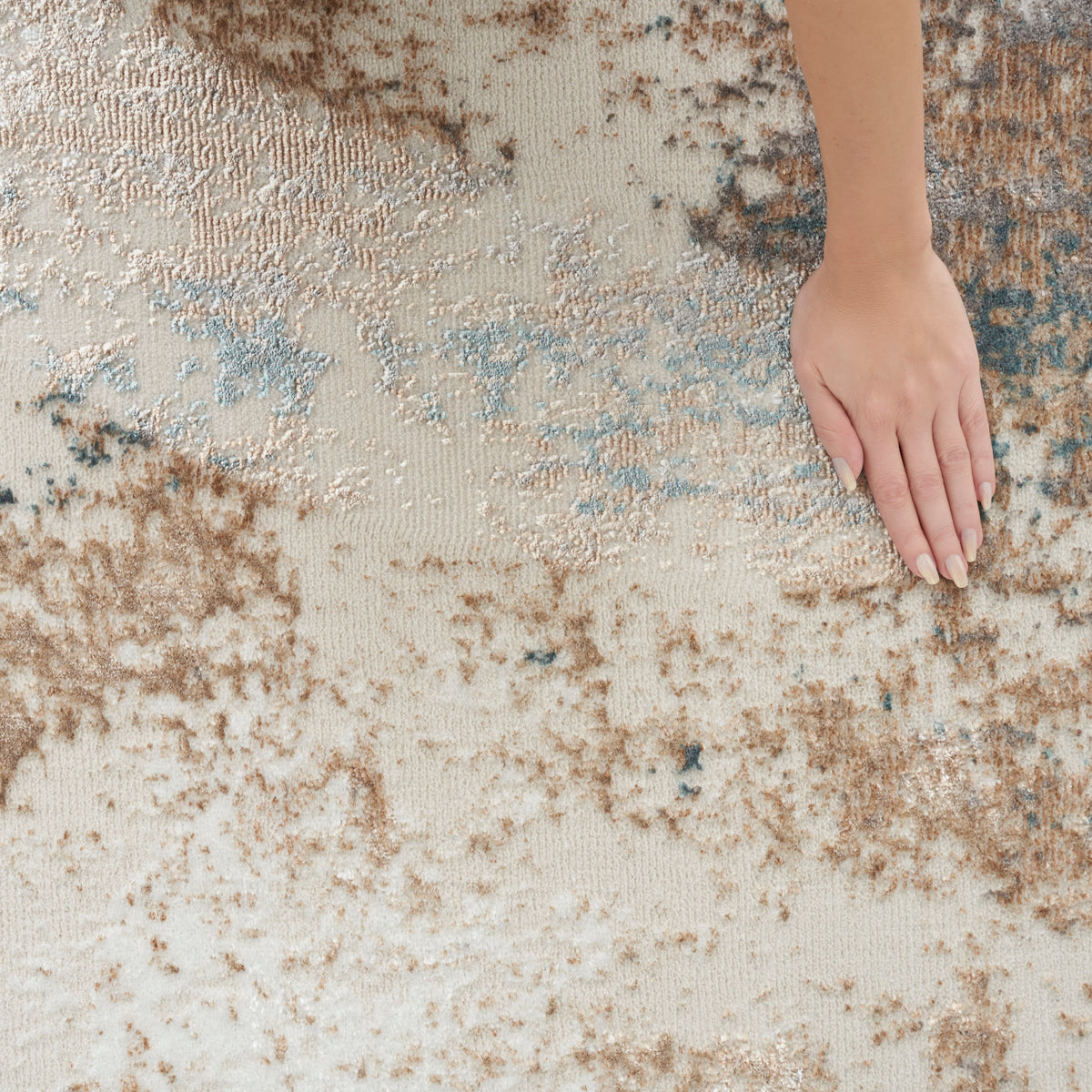Glitz GLZ06 Taupe Multicolor Rug