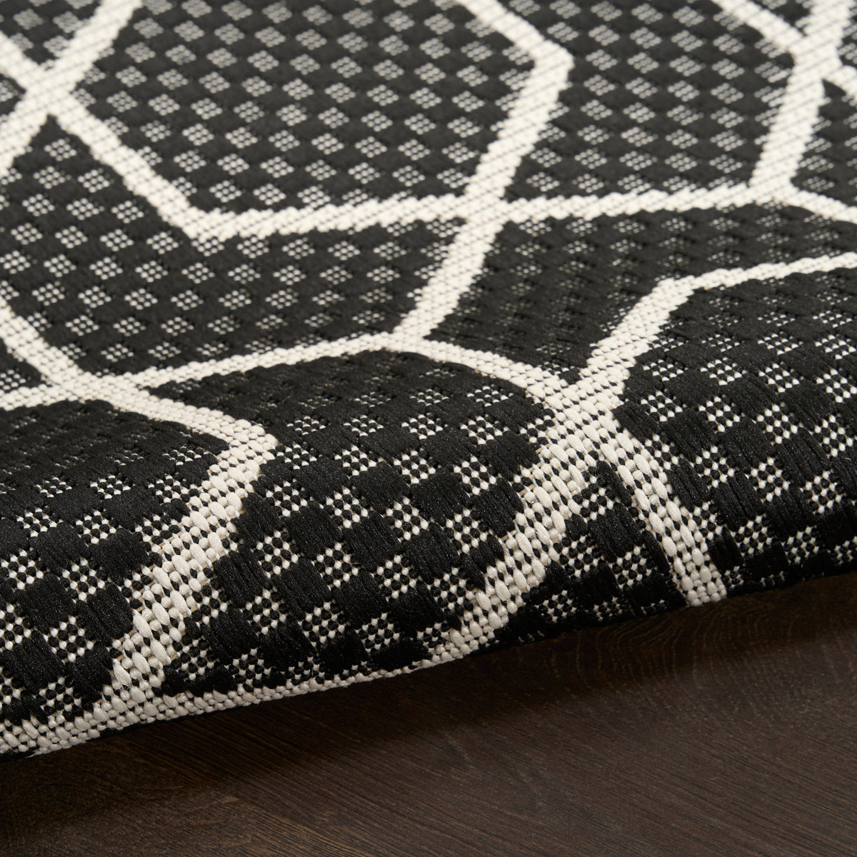 Horizon Indoor/Outdoor HOZ01 Black Rug
